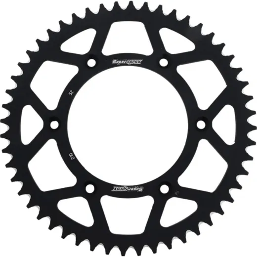 Alu-Rear Sprocket / Chain Wheel Supersprox 520/52t black