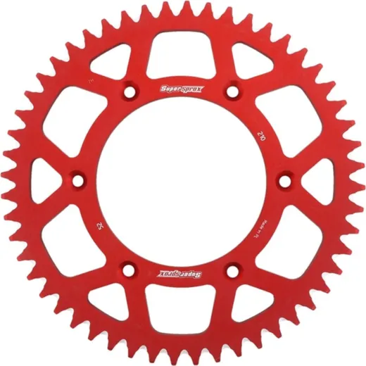 Alu-Rear Sprocket / Chain Wheel Supersprox 520/52t red