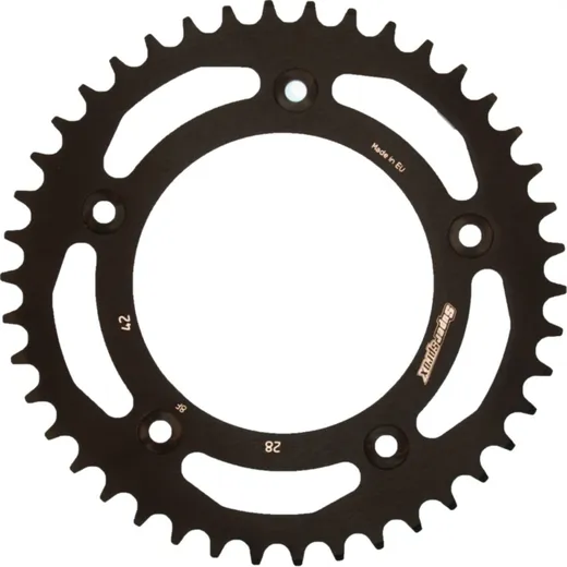 Alu-Rear Sprocket / Chain Wheel Supersprox 520/42t black 36306AK42