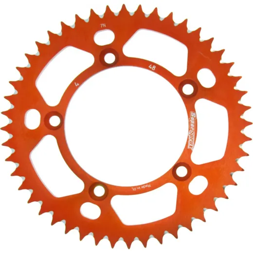 Alu-Rear Sprocket / Chain Wheel Supersprox 420/48t orange