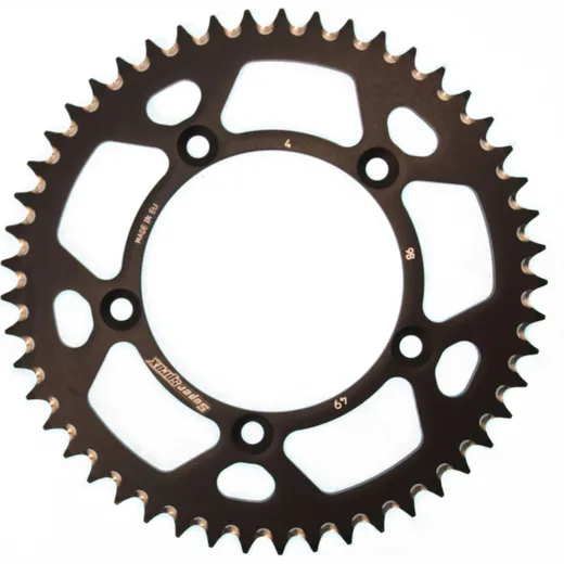 Alu-Rear Sprocket / Chain Wheel Supersprox 420/49t black 72101AK49