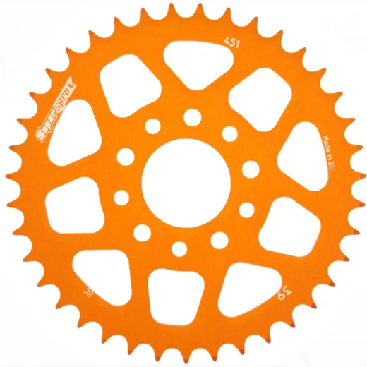 Alu-Rear Sprocket / Chain Wheel Supersprox 415/39t orange