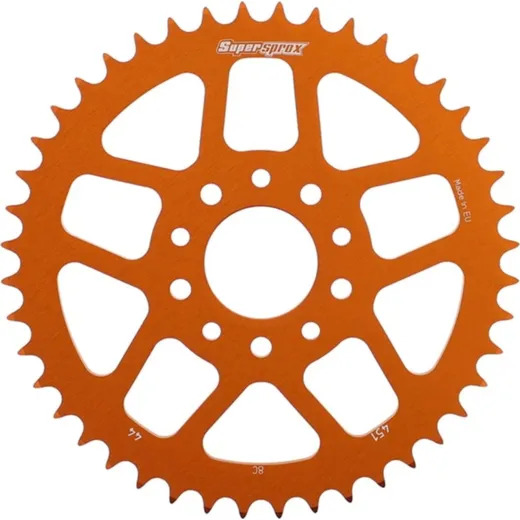 Alu-Rear Sprocket / Chain Wheel Supersprox 415/44t orange