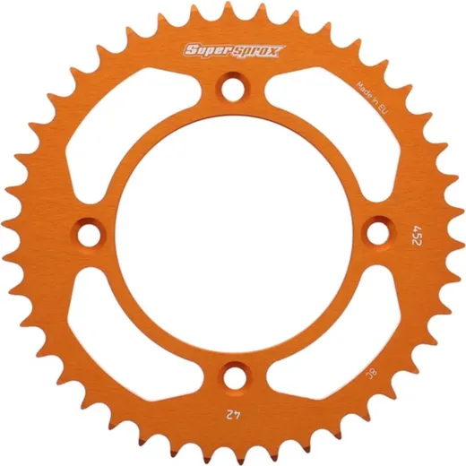Alu-Rear Sprocket / Chain Wheel Supersprox 415/42t orange 72103AO42
