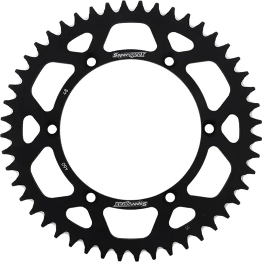 Alu-Rear Sprocket / Chain Wheel Supersprox 520/48t black 17206AK48