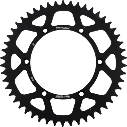 Alu-Rear Sprocket / Chain Wheel Supersprox 520/50t black 17206AK50