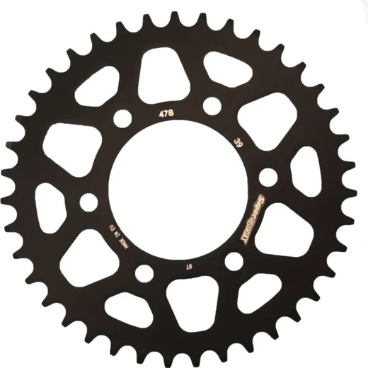 Alu-Rear Sprocket / Chain Wheel Supersprox 520/39t black 17403AK39