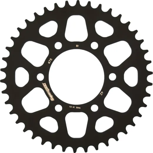 Alu-Rear Sprocket / Chain Wheel Supersprox 520/42t black 17403AK42
