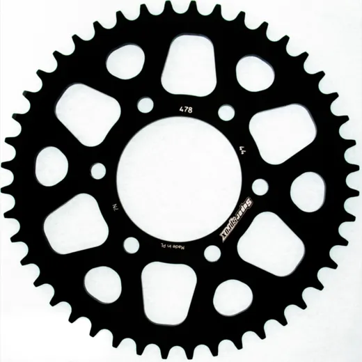 Alu-Rear Sprocket / Chain Wheel Supersprox 520/44t black 17403AK44