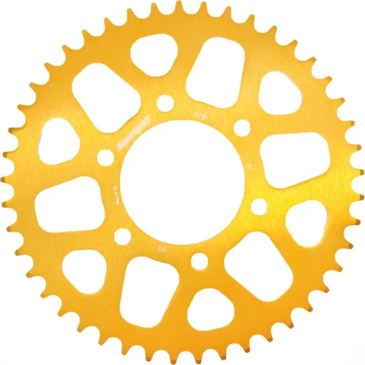 Alu-Rear Sprocket / Chain Wheel Supersprox 520/45t gold 17403AS45