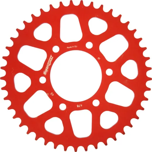 Alu-Rear Sprocket / Chain Wheel Supersprox 520/45t red 17403AR45