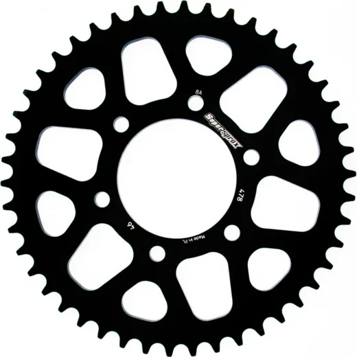 Alu-Rear Sprocket / Chain Wheel Supersprox 520/46t black 17403AK46