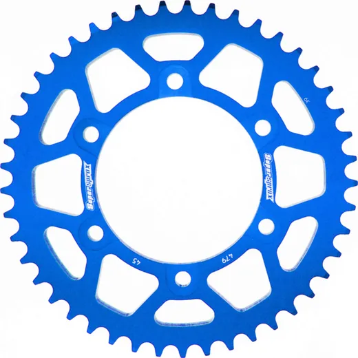 Alu-Rear Sprocket / Chain Wheel Supersprox 530/45t blue 13813AB45