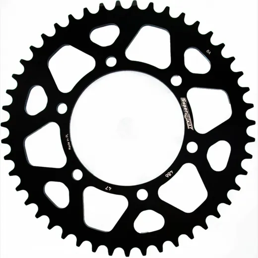 Alu-Rear Sprocket / Chain Wheel Supersprox 520/47t black 13812AK47