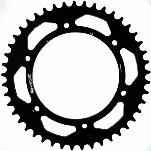 Alu-Rear Sprocket / Chain Wheel Supersprox 520/45t black 35304AK45