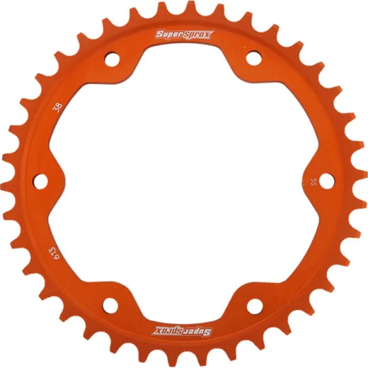 Alu-Rear Sprocket / Chain Wheel Supersprox 525/38t orange 72401AO38