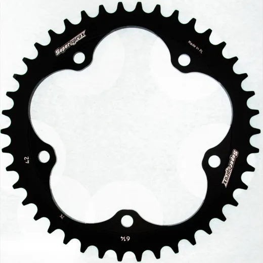 Alu-Rear Sprocket / Chain Wheel Supersprox 525/42t black 93836AK42