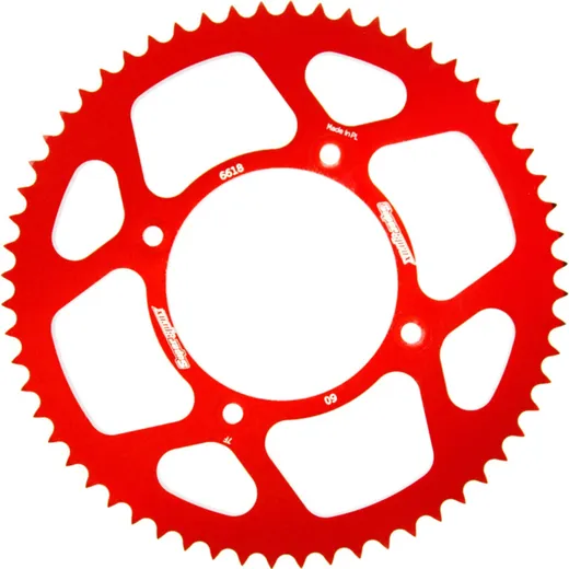 Alu-Rear Sprocket / Chain Wheel Supersprox 420/60t red 36618AR60