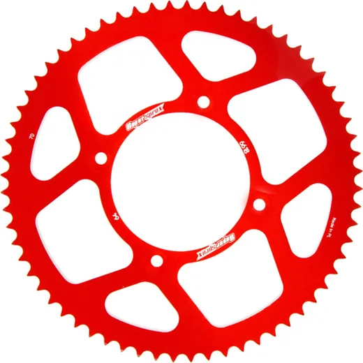 Alu-Rear Sprocket / Chain Wheel Supersprox 420/64t red
