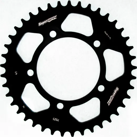 Alu-Rear Sprocket / Chain Wheel Supersprox 520/41t black 36716AK41