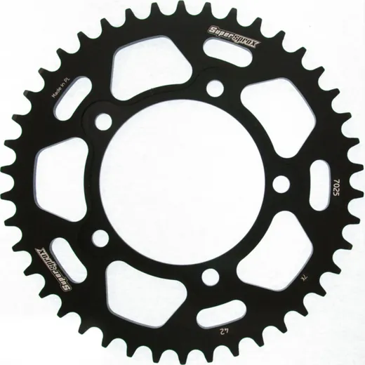 Alu-Rear Sprocket / Chain Wheel Supersprox 520/42t black 36716AK42