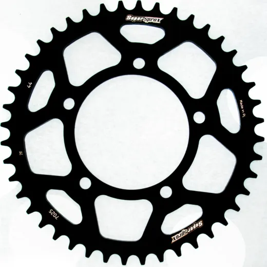 Alu-Rear Sprocket / Chain Wheel Supersprox 520/44t black 36716AK44