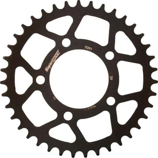 Alu-Rear Sprocket / Chain Wheel Supersprox 520/39t black 93902AK39