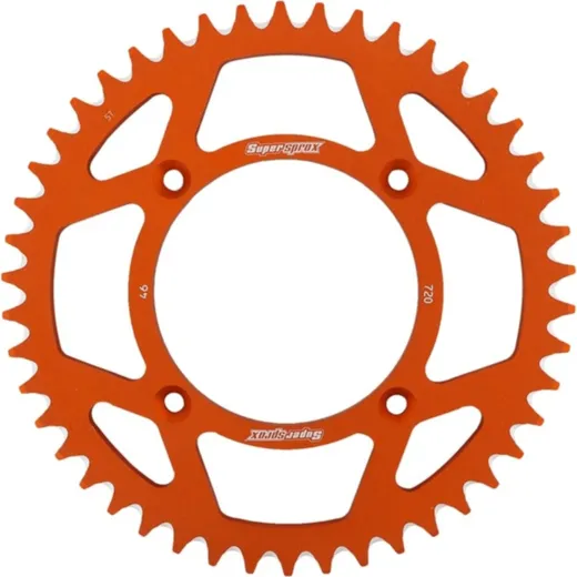 Alu-Rear Sprocket / Chain Wheel Supersprox 520/46t orange 72307AO46