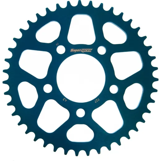 Alu-Rear Sprocket / Chain Wheel Supersprox 525/43t black 36710AK43