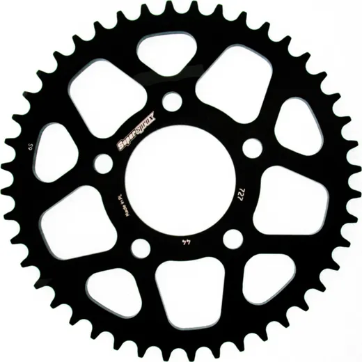 Alu-Rear Sprocket / Chain Wheel Supersprox 525/44t black 36710AK44