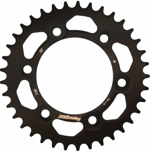 Alu-Rear Sprocket / Chain Wheel Supersprox 520/37t black 51602AK37