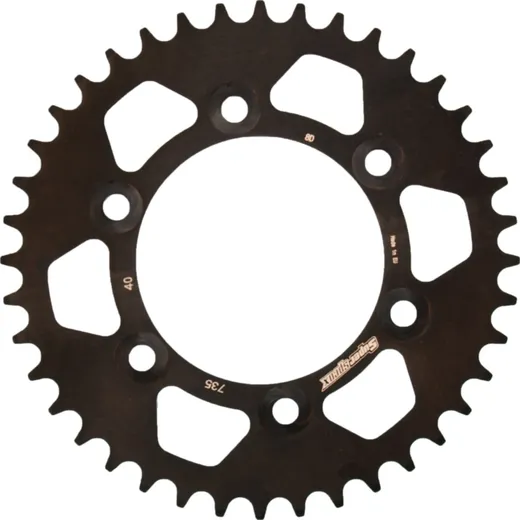 Alu-Rear Sprocket / Chain Wheel Supersprox 520/40t black 51602AK40