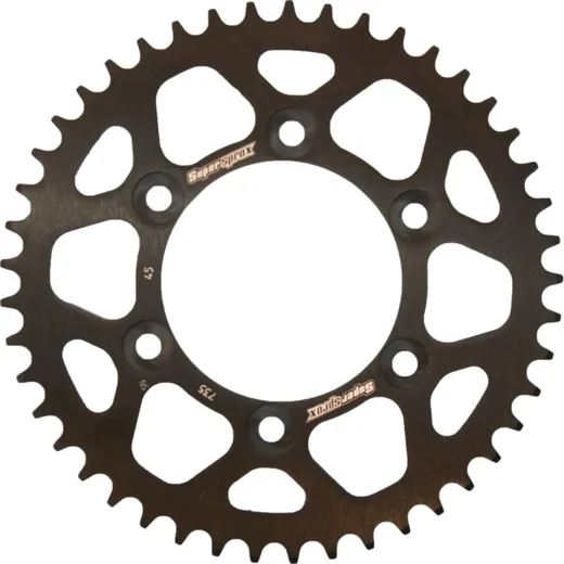 Alu-Rear Sprocket / Chain Wheel Supersprox 520/45t black 51602AK45