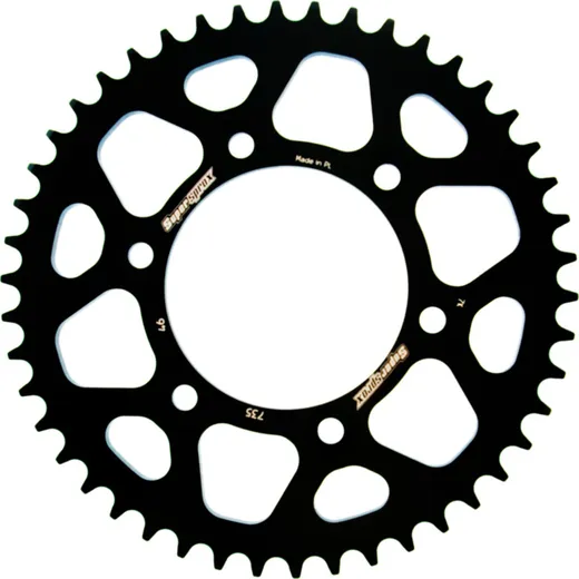 Alu-Rear Sprocket / Chain Wheel Supersprox 520/46t black 51602AK46