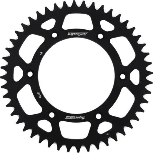 Alu-Rear Sprocket / Chain Wheel Supersprox 520/48t black 93340AK48