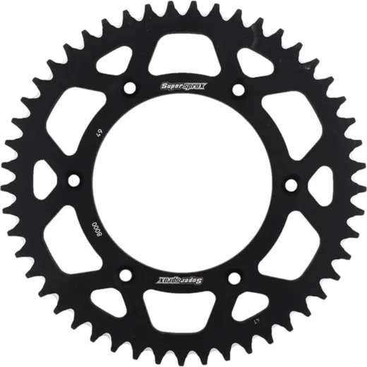 Alu-Rear Sprocket / Chain Wheel Supersprox 520/49t black 93340AK49
