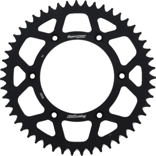Alu-Rear Sprocket / Chain Wheel Supersprox 520/51t black 93340AK51