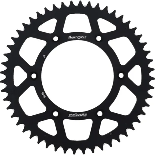 Alu-Rear Sprocket / Chain Wheel Supersprox 520/52t black 93340AK52