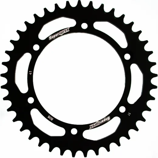 Alu-Rear Sprocket / Chain Wheel Supersprox 520/41t black 15203AK41