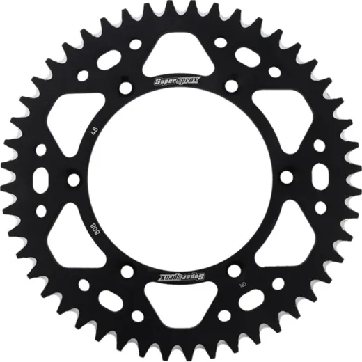 Alu-Rear Sprocket / Chain Wheel Supersprox 520/48t black 15203AK48