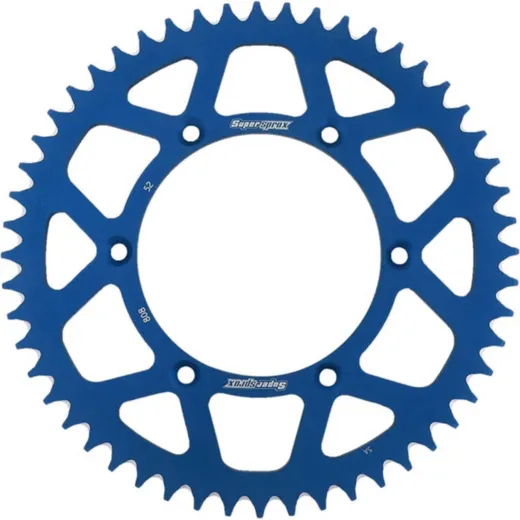 Alu-Rear Sprocket / Chain Wheel Supersprox 520/52t blue 15203AB52