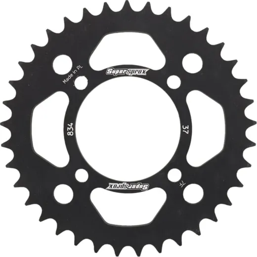 Alu-Rear Sprocket / Chain Wheel Supersprox 420/37t black 12101AK37