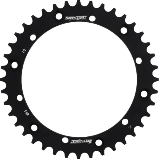 Alu-Rear Sprocket / Chain Wheel Supersprox 520/40t black 13500AK40