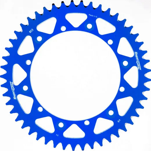 Alu-Rear Sprocket / Chain Wheel Supersprox 520/49t blue 13500AB49