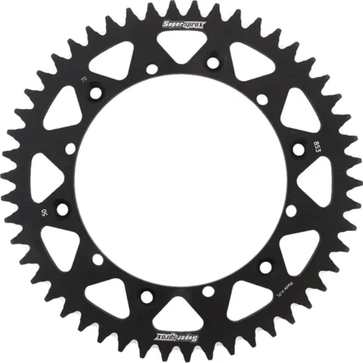 Alu-Rear Sprocket / Chain Wheel Supersprox 520/50t black 13500AK50
