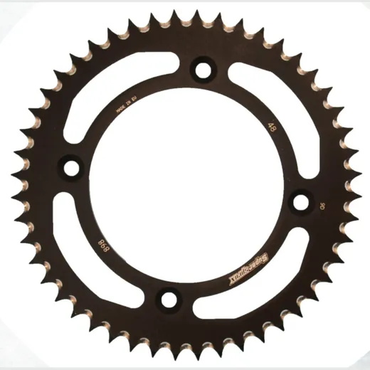 Alu-Rear Sprocket / Chain Wheel Supersprox 428/48t black 72200AK48
