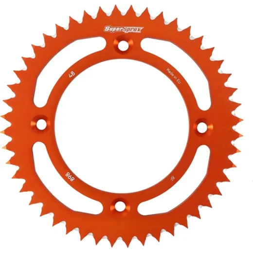 Alu-Rear Sprocket / Chain Wheel Supersprox 428/48t orange