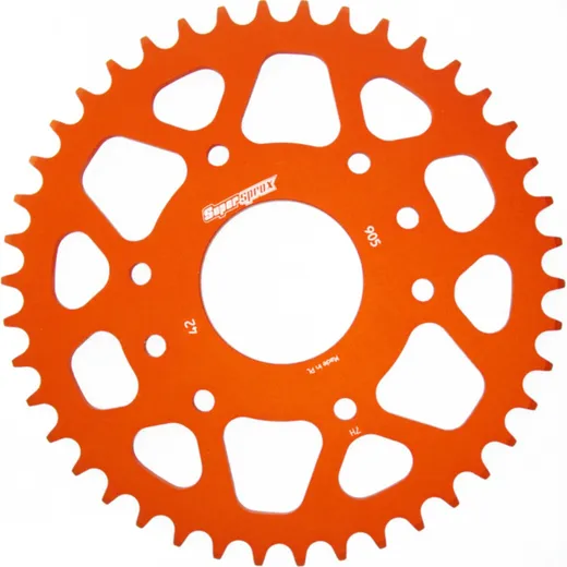 Alu-Rear Sprocket / Chain Wheel Supersprox 520/42t orange 72306AO42