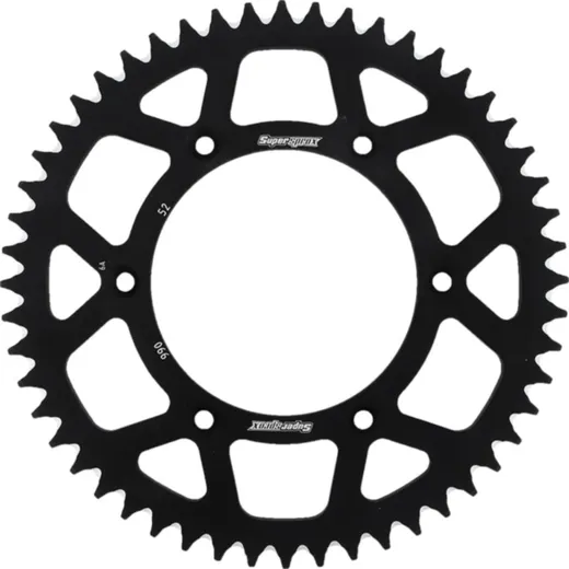 Alu-Rear Sprocket / Chain Wheel Supersprox 520/52t black 72304AK52