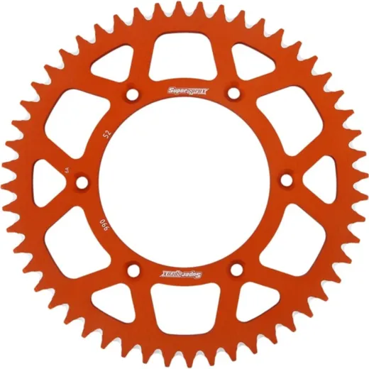 Alu-Rear Sprocket / Chain Wheel Supersprox 520/52t orange 72304AO52
